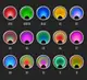 Проекционный ночник Закат RESTEQ RGB — атмосферный настольный светильник с 3 цветами и 12 оттенками, 27 см