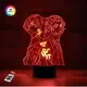 3D ночник "Манджиро и Сано" (УВЕЛИЧЕННОЕ ИЗОБРАЖЕНИЕ)+ пульт ДУ+ батарейки (3ААА)  3DTOYSLAMP