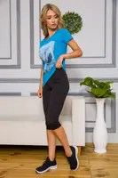 Футболка жен.167R01696 колір Блакитний