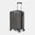 Чемодан маленький 4 колеса Ricco Grande T1ABS600graphite-M