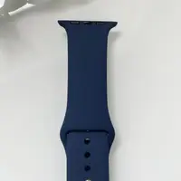 Силіконовий ремінець для розумного годинника Smart Watch 38/40 (Темно-синій)