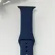 Силиконовый ремешок для умных часов Smart Watch 42/44 (Темно-синий)