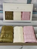 Pupilla krem Gold 3в1 30х50см., бамбуковий набір кухонних рушників.