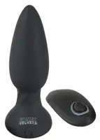 Анальна вібропробка з 7 режимами пульсації Remote controlled shaking plug