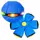 Летающая тарелка-мяч трансформер Bambi MR 1002-3 (blue)