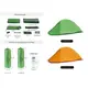 Палатка сверхлегкая двухместная Naturehike Cloud Up Base 2 CNK2450WS032, зеленая