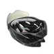 Шлем велосипедный Helmet 258 Black + White с регулировкой велошлем для велосипедистов защитный аксессуар
