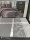 Seda antrasit покрывало 240х240см., с наволочками. Карина Турция.