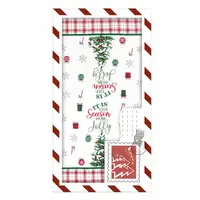 Набір рушників Ardesto Christmas Tree ART3863HTB 38х63 см 2 шт