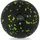 Масажний м'яч PowerPlay PP-4351 Epp Massage Ball (d10) Чорно/Зелений