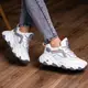 Женские кроссовки Fashion Lark 1667 39 размер 24 см Белый