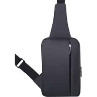 Барсетка Bagland Flavio 3 л чорній 00218169