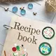 Книга для записи кулинарных рецептов в деревянной обложке