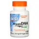 Жирные кислоты Doctor's Best Vegan DHA from Algae, 60 вегакапсул
