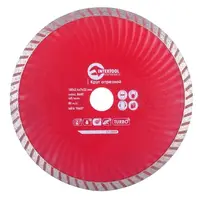 Диск відрізний по каменю TURBO алмазний, 180мм, 22-24%, Проф INTERTOOL CT-2009