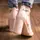 Женские босоножки Fashion Xiao 3012 37 размер 24 см Бежевый
