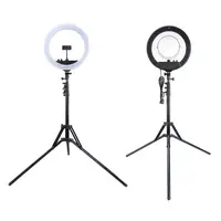 Кольцевая LED лампа Mantoo MCP3690 12\" + штатив