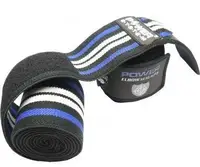 Бинти на лікоть Power System PS-3600 Elbow Wraps Blue/Black (пара)