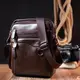 Практичная мужская сумка Vintage 20824 кожаная Коричневый