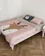 Постельное белье евро Dushka Home 20889 200х220 см