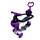 Самокат детский X-TREME KS-705-5W-133925 фиолетовый