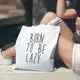 Эко сумка Market Born to be lazy 38x40 см