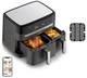 Мультипечь Tefal Dual Easy Fry&Grill Air Fryer EY905B10 8.3 л 2700 Вт черная