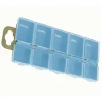 Коробка Aquatech 10 отсеков с крышками для крючков и т.д.