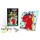 Картина по номерам "Зубатый Дино" (25х25 см) с деревянной подставкой