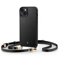 Чехол Spigen для iPhone 14 - Cyrill, Classic Charm Mag, с ремешком, Черный (ACS05492)