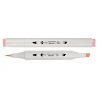 Маркер двосторонній акварельний Santi sketch SM-78 391108 рожевий персик