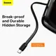 УМБ BASEUS Qpow Pro Digital Display Fast Charge Power Bank (With Type-C Cable) 20000mAh |USB/Type-C/Lightning, 22.5W/5A, PD/QC|