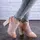 Женские босоножки на каблуке Fashion Mildred 1720 39 размер 25 см Бежевый