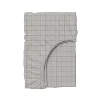 Простынь на резинке в детскую кроватку 70х140 GREY GEOMETRY