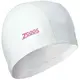 Шапочка для плавания Zoggs Nylon-Spandex PU Coated Cap белый