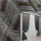 Комплект штор (2шт. 1,5х2,9м.) жаккард "Mystery". Цвет серый с венге. Код 1623ш 33-0524