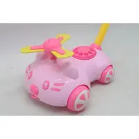 Каталка  "Котик" з підсвічуванням (рожева)