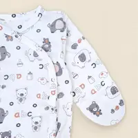 Боді довгий рукав закрита ручка кулір Teddy