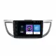 Штатная магнитола Lesko для Honda CR-V IV Рестайлинг 2014-2018 экран 10" 1/16Gb/ Wi-Fi Optima GPS Android