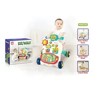 Дитячі ходунки Baby Walker 9 з підсвічуванням та музикою 3в1. Multicolor (178693)