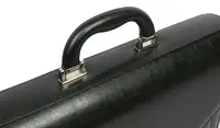Портфель з еко шкіри Jurom Польща 0-30-111 чорний