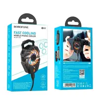 Куллер для телефону Borofone Red Shark cooling mobile phone fan BG11 |4.5-7"|