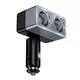 Адаптер автомобильный HOCO Smart dual cigarette lighter car charger Z65 |2DC, 240W|