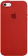 Чехол-накладка TOTO Silicone Case Apple iPhone 5/5s/SE Red