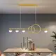 Люстра светодиодная подвесная LED светильник для квартиры на потолок лэд 26301 Золото 35-65х25х120 см.