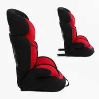 Дитяче автокрісло JOY, система ISOFIX, універсальне, група 1/2/3. Red and black(156750)