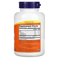 Жирні кислоти NOW Flax Oil 1000 mg High Lignan 120 капсул
