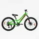 Велосипед Спортивный Corso OPTIMA 24", 7 скоростей, рама алюминиевая 11", оборудование Shimano RevoShift. Green (148321)