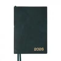Деловой блокнот А5 Leo Planner Credo 252646 368 листов изумрудный