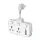 Удлинитель сетевой Ldnio SC2413 |3USB/1Type-C, 3Sockets. QC/PD, 20W/10A, EU Plug|